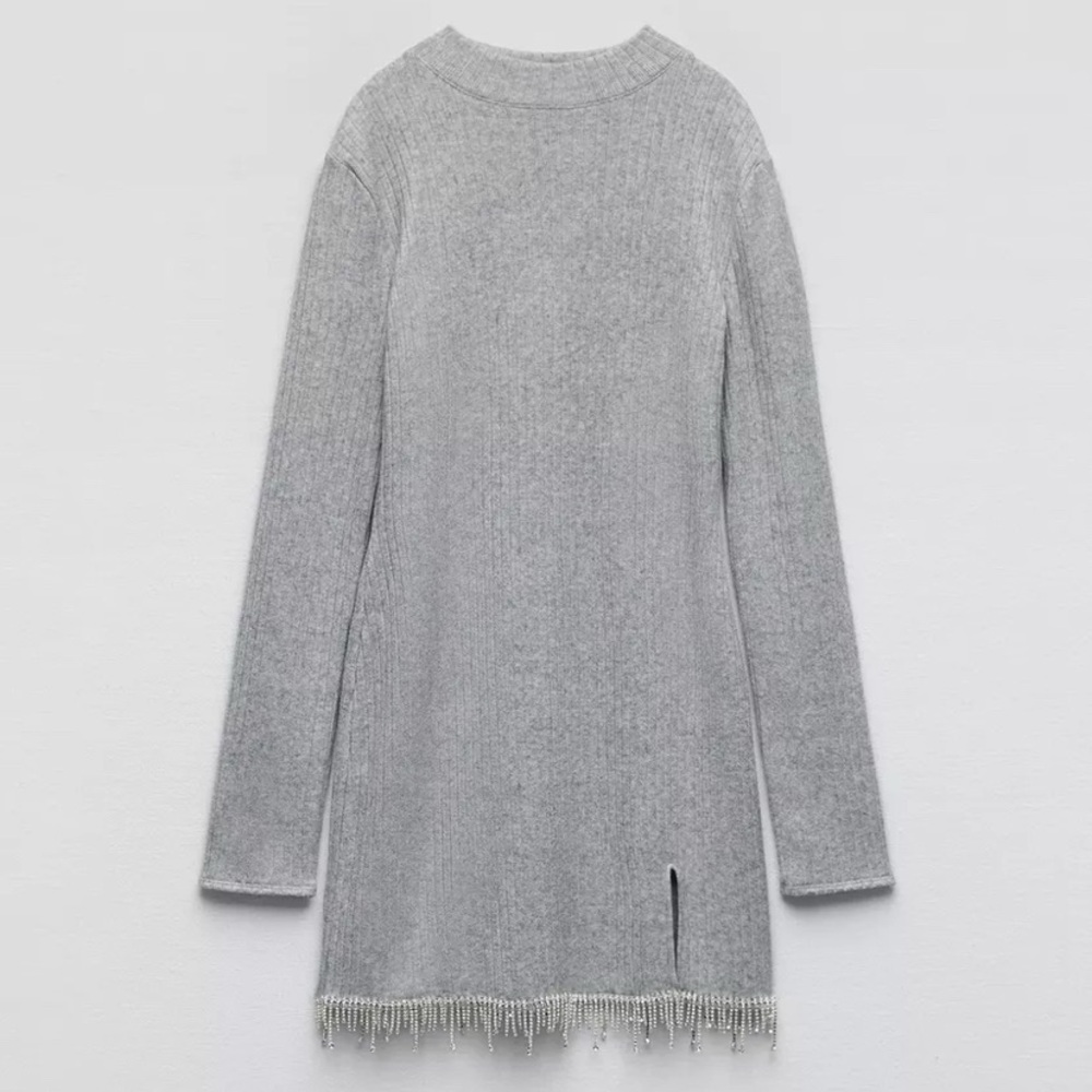 Zara jewel soft mini dress